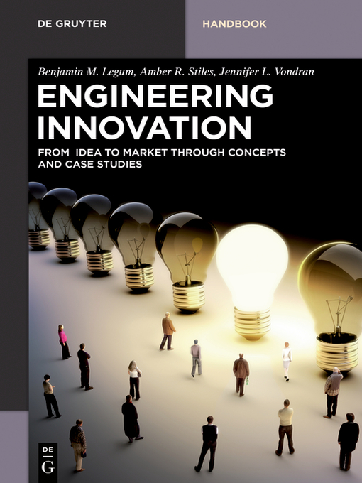 Title details for Engineering Innovation by Benjamin M. Legum - Available